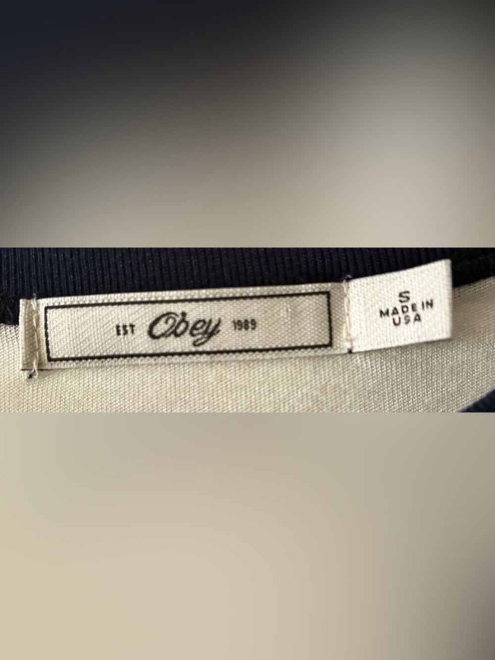 Obey Stay Weird & Live Free Raglan Tee - Picture 3 of 4